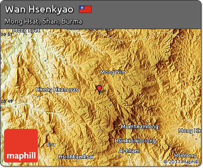 Physical Map of Wan Hsenkyao