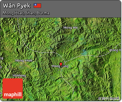 Satellite Map of Wān Pyek