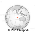 Outline Map of the Area around 20° 2' 43" S, 102° 55' 30" E, rectangular outline