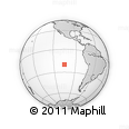 Outline Map of the Area around 20° 2' 43" S, 105° 19' 29" W, rectangular outline