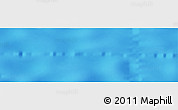 Shaded Relief Panoramic Map of the area around 20° 2' 43" S, 109° 34' 29" W