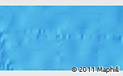 Shaded Relief 3D Map of the area around 20° 2' 43" S, 111° 16' 30" W