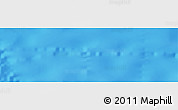 Physical Panoramic Map of the area around 20° 2' 43" S, 111° 16' 30" W
