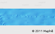 Shaded Relief Panoramic Map of the area around 20° 2' 43" S, 111° 16' 30" W