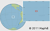 Savanna Style Location Map of the area around 20° 2' 43" S, 112° 58' 29" W