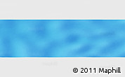 Shaded Relief Panoramic Map of the area around 20° 2' 43" S, 117° 13' 29" W