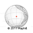 Outline Map of the Area around 20° 2' 43" S, 119° 46' 30" W, rectangular outline