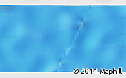 Shaded Relief 3D Map of the area around 20° 2' 43" S, 123° 10' 30" W