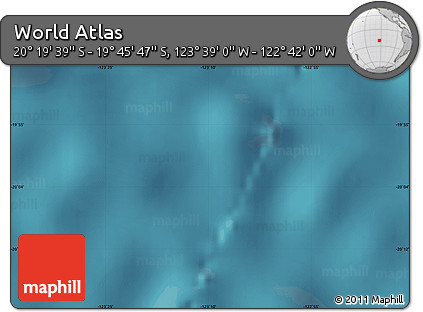 Satellite Map of the Area around 20° 2' 43" S, 123° 10' 30" W