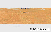 Satellite Panoramic Map of the area around 20° 2' 43" S, 125° 52' 30" E