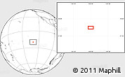 Blank Location Map of the area around 20° 2' 43" S, 130° 49' 29" W