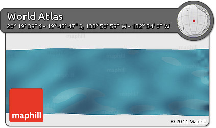 Satellite Panoramic Map of the Area around 20° 2' 43" S, 133° 22' 30" W