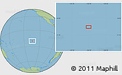 Savanna Style Location Map of the area around 20° 2' 43" S, 134° 13' 29" W