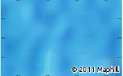 Shaded Relief Map of the area around 20° 2' 43" S, 134° 13' 29" W
