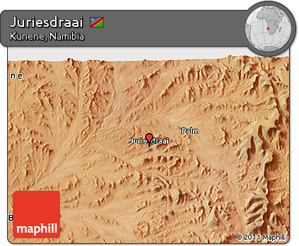Satellite 3D Map of Juriesdraai