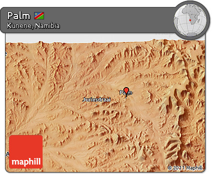 Satellite 3D Map of Palm