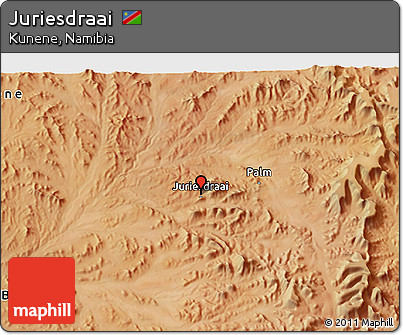 Satellite 3D Map of Juriesdraai