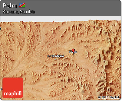 Satellite 3D Map of Palm