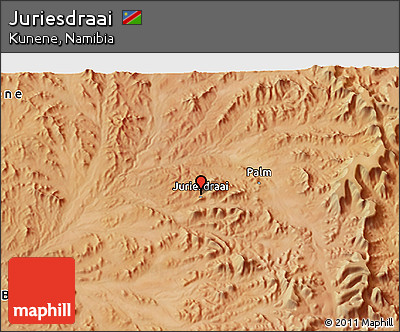 Satellite 3D Map of Juriesdraai