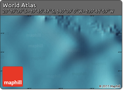 Satellite Map of the Area around 20° 2' 43" S, 140° 10' 30" W