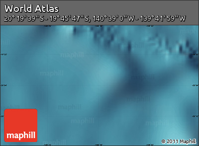 Satellite Map of the Area around 20° 2' 43" S, 140° 10' 30" W