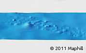 Political Panoramic Map of the area around 20° 2' 43" S, 141° 52' 30" W