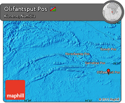 Political Map of Olifantsput Pos