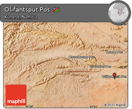 Satellite Map of Olifantsput Pos