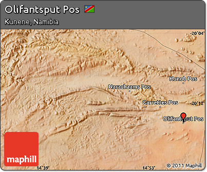 Satellite Map of Olifantsput Pos