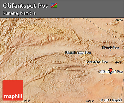 Satellite Map of Olifantsput Pos