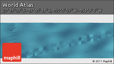 Satellite Panoramic Map of the Area around 20° 2' 43" S, 154° 37' 30" W