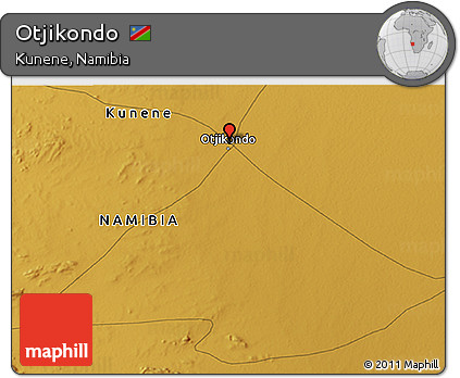 Physical 3D Map of Otjikondo