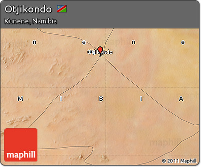 Satellite Map of Otjikondo