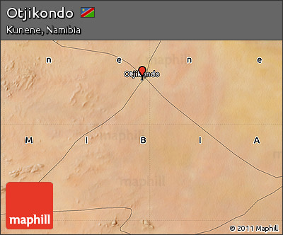 Satellite Map of Otjikondo