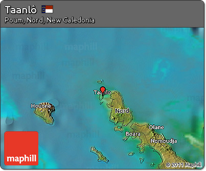 Satellite 3D Map of Taanlô