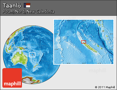 Physical Location Map of Taanlô