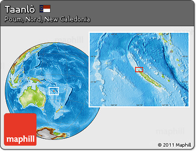 Physical Location Map of Taanlô