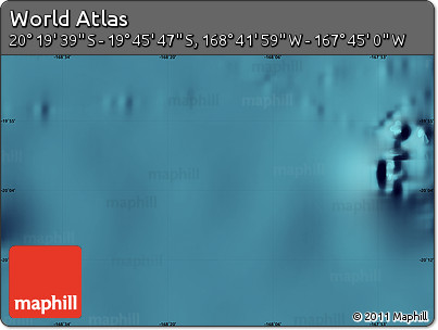 Satellite Map of the Area around 20° 2' 43" S, 168° 13' 29" W