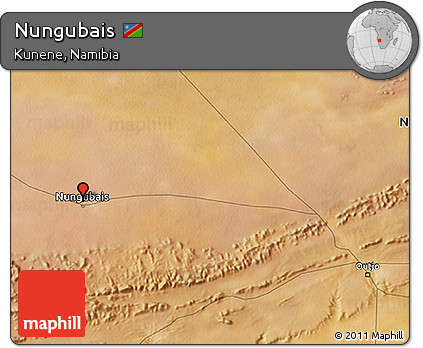 Satellite 3D Map of Nungubais