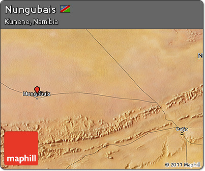 Satellite 3D Map of Nungubais