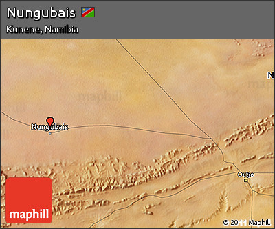 Satellite 3D Map of Nungubais