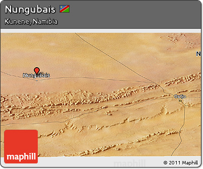Satellite Panoramic Map of Nungubais