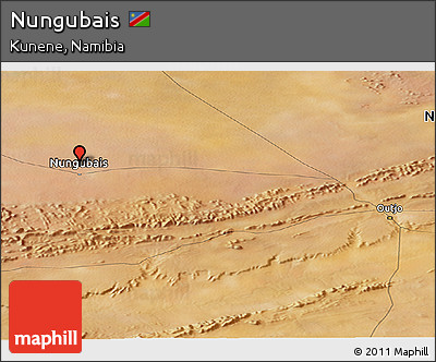 Satellite Panoramic Map of Nungubais