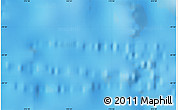 Physical Map of the area around 20° 2' 43" S, 172° 37' 30" E