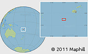 Savanna Style Location Map of the area around 20° 2' 43" S, 175° 10' 30" E