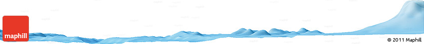 Shaded Relief Horizon Map of the Area around 20° 2' 43" S, 175° 52' 30" W Shaded Relief Horizon Map of the Area around 20° 2' 43" S, 175° 52' 30" W