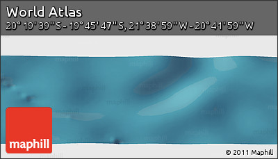 Satellite Panoramic Map of the Area around 20° 2' 43" S, 21° 10' 29" W