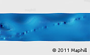 Physical Panoramic Map of the area around 20° 2' 43" S, 24° 34' 30" W