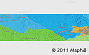 Political Panoramic Map of Zuzumba
