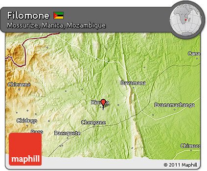 Physical 3D Map of Filomone